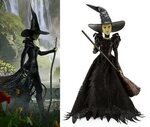 Wicked Witch of the West - Movie Character vs Disney Store. 